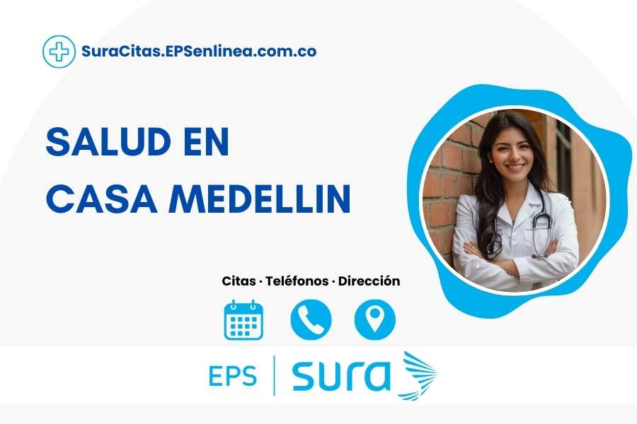 SALUD EN CASA MEDELLIN · Citas | Dirección y Teléfono]