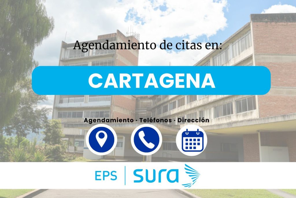 Solicitar citas EPS Sura en Cartagena