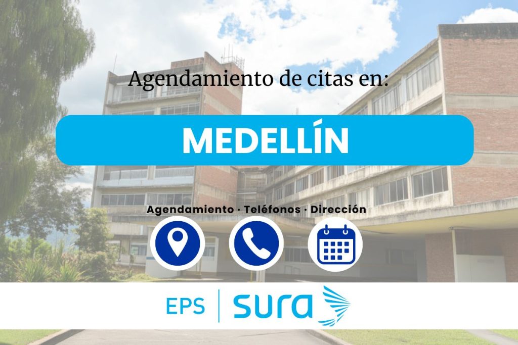 Apartar cita Sura EPS en Medellín