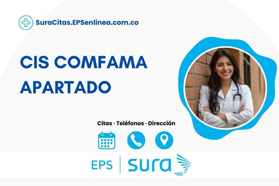 CIS COMFAMA APARTADO · Citas | Dirección y Teléfono]